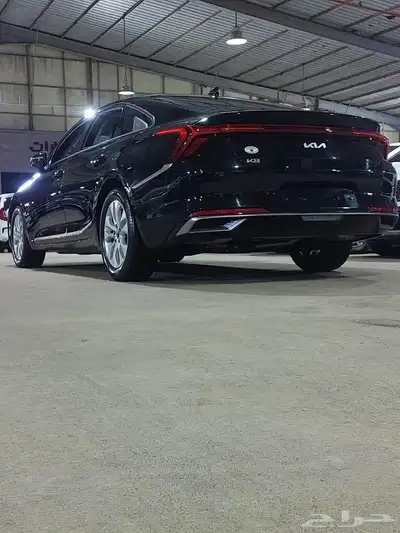 كيا K8 2022 اسود بطاقة جمركية وارد كوريا 12