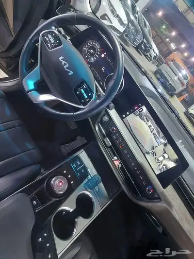 كيا K8 2022 اسود بطاقة جمركية وارد كوريا 14