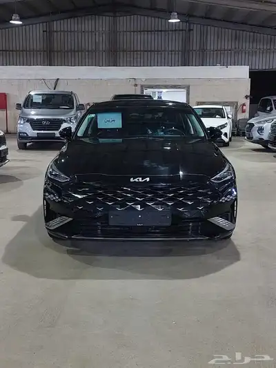 كيا K8 2022 اسود بطاقة جمركية وارد كوريا 4