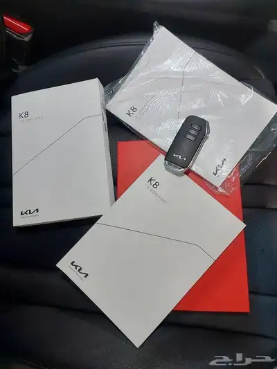 كيا K8 2022 اسود بطاقة جمركية وارد كوريا 20