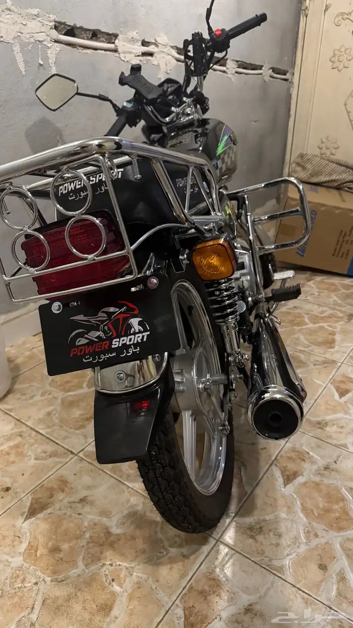 دباب بور سبورت المدفع 125cc مع لوح 6