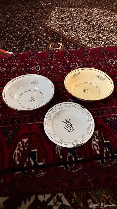 صحون غضار قديمة 10