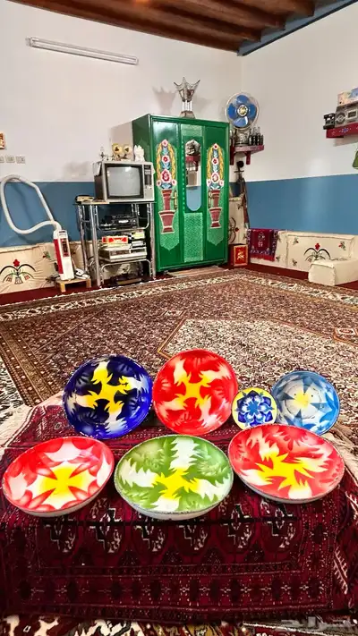 صحون غضار قديمة 6