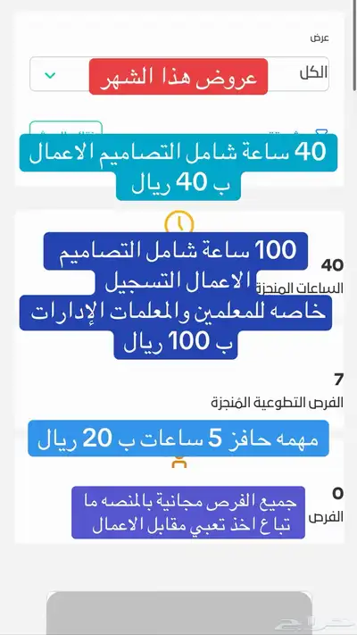 ساعات تطووعية 0