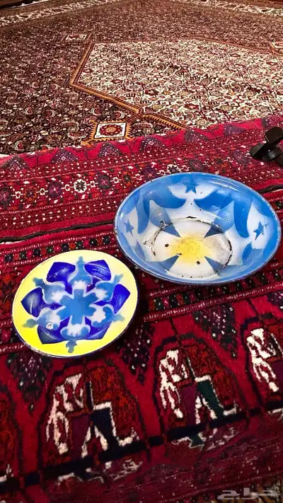 صحون غضار قديمة 9