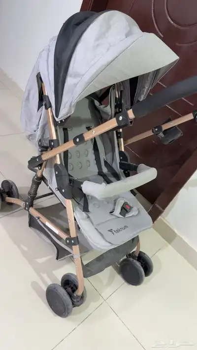 عربة أطفال بوجهين 0