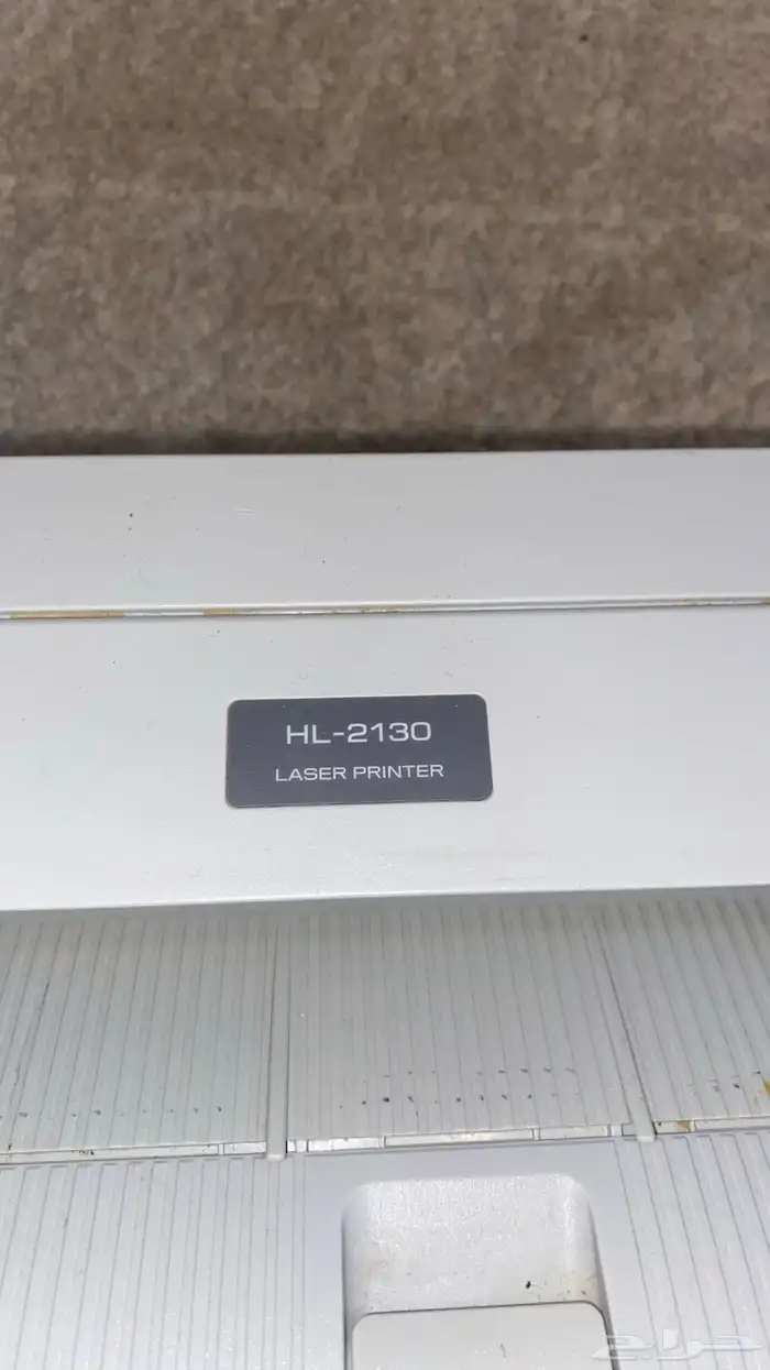 طابعة ليزر برازر أبيض وأسود- Brother HL-2130 5