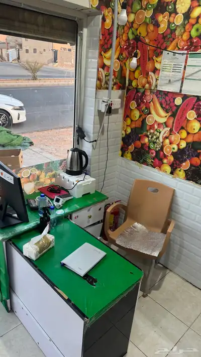 محل خضار للبيع بكامل اغرضه سبب البيع لاعدم التفرغ 5