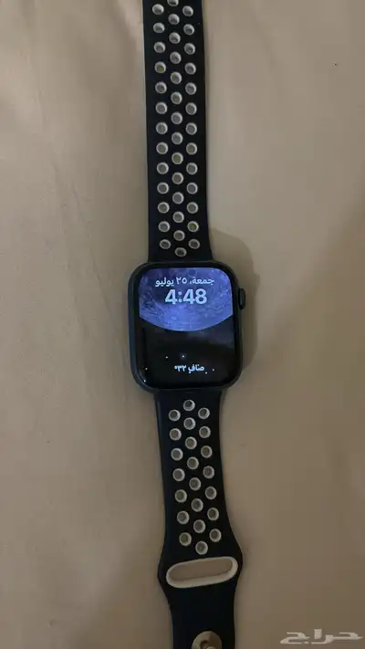ساعة ابل للبيع اصدار7 مقاس 46 0