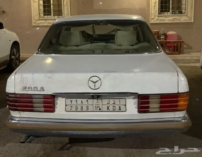 مرسيدس 280S موديل 1982 2