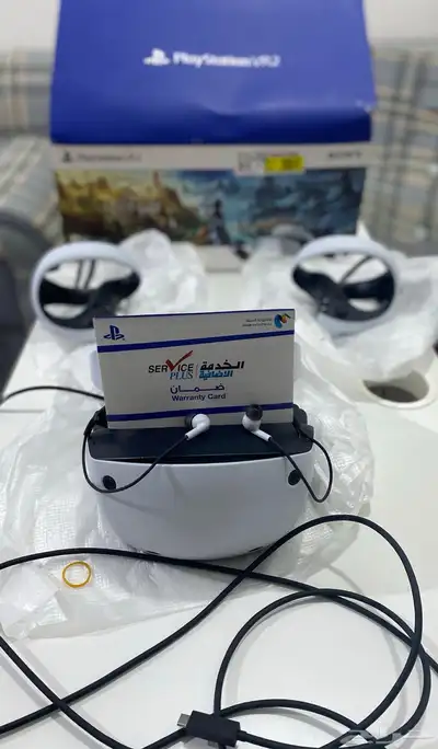 نظارة vr2 ps5 تشتغل على السوني 5 معها ضمانها من جرير جديدة 0