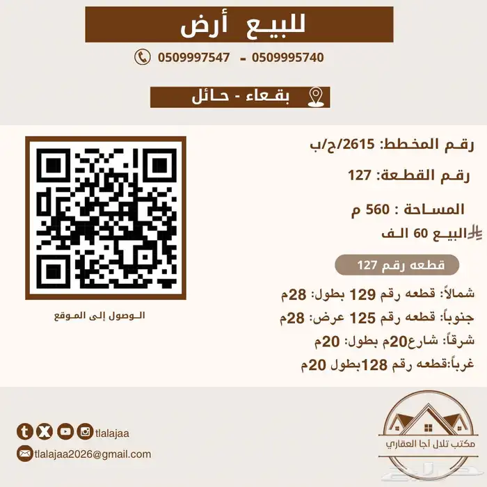 للبيع اراضي 1