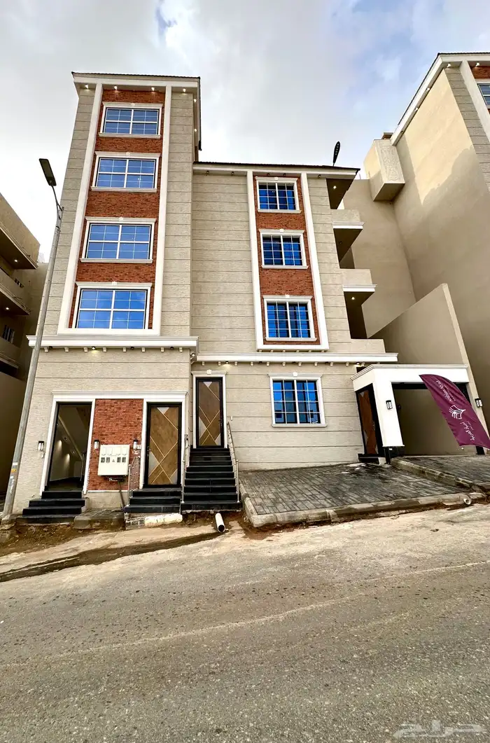 للبيع شقق سكنيه تصميم مودرن قرب منتزه المطار 1