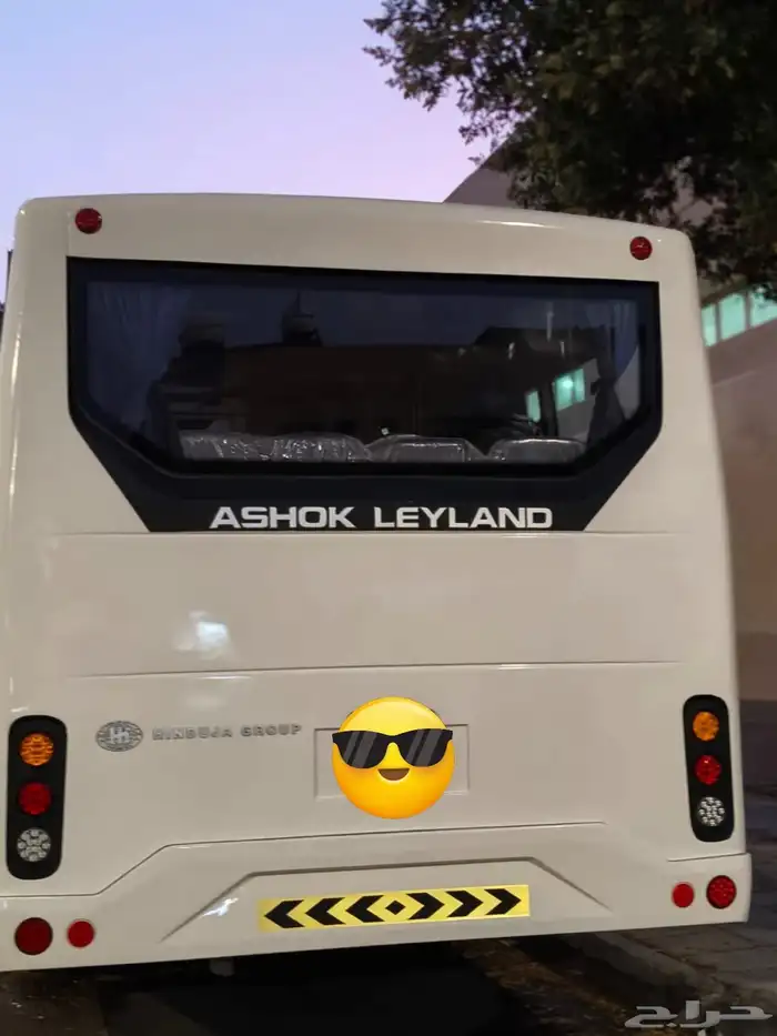 New Ashoke leyland Bus 2025 For Rentباص الايجار اشو 4