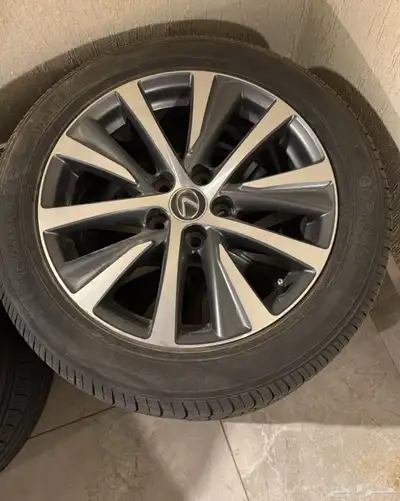 كفرات شبه جديد 215 55 17 0