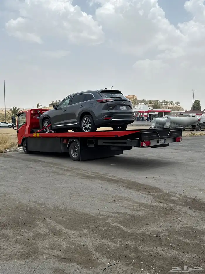 سطحه خميس مشيط هيدروليك لنقل السيارات 0