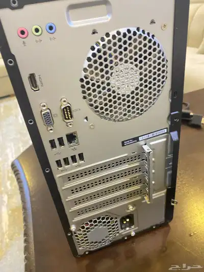 طابعه من شركه hp و بيسي مكتبي 6
