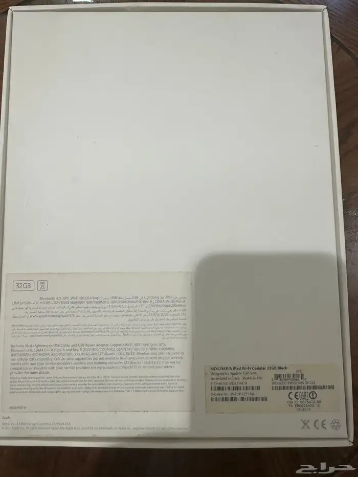 ايباد الجيل الرابع موديل A1460 2