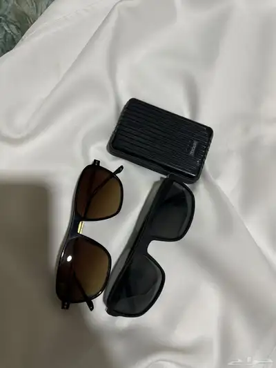 نظارتين وبطاريه متنقله 0