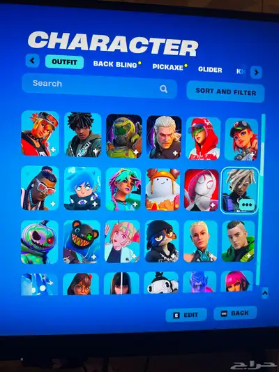 حساب فورت نايت 2