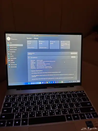 لابتوب هواوي 14 .. i5 .. مستعمل بيع مستعجل 0