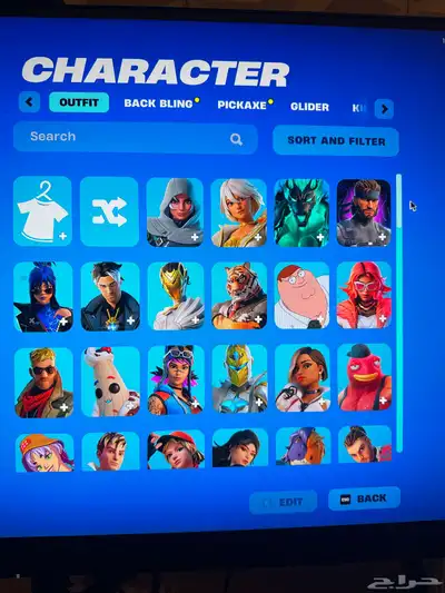 حساب فورت نايت 1