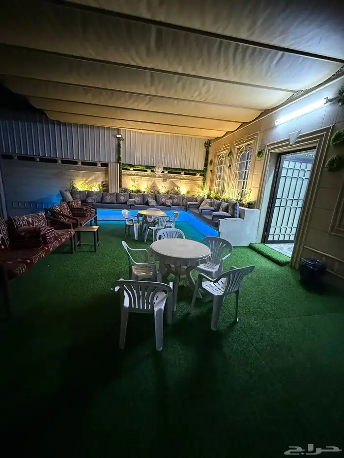 استراحة قسمين بمسبحين كبار وصغار وألعاب مائيه وملعب صابوني 29