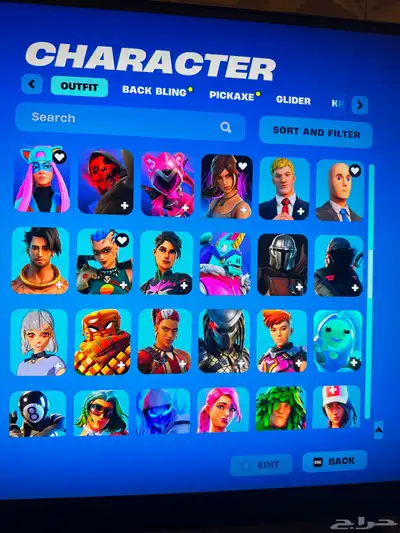 حساب فورت نايت 3