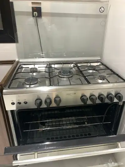 مطبخ ألمونيوم تفصيل مع غاز 2