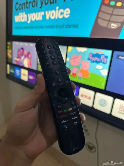 شاشة LG 55 بوصة نظيفة جدا 4