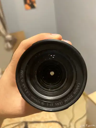 عدسة زووم كانون 18-135mm للبيع 7