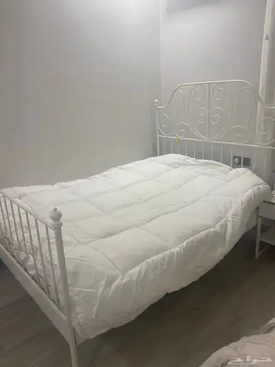 سرير للبيع مع مرتبه ولباد 2