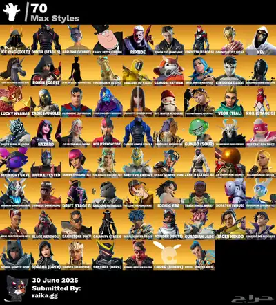 حساب فورت عرق فل سكنات حفل 5