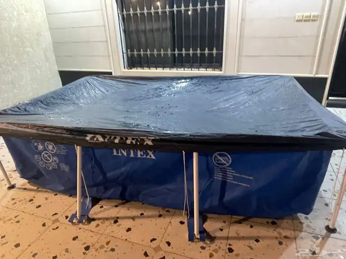 مسبح مع غطااء وفلتر 5