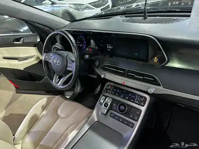 هيونداي بالسيد ازرق 2020 ديزل بطاقة جمركية وارد كوريا 10