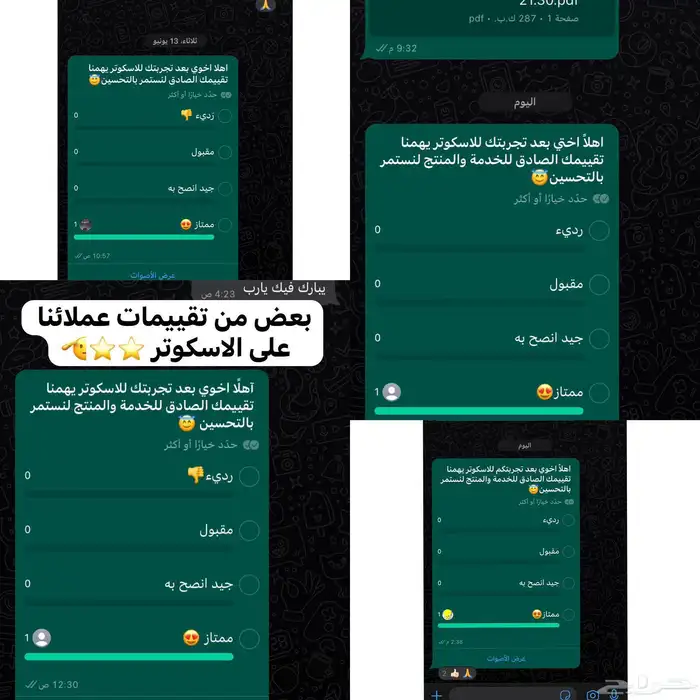 سكوتر كهربائي للكبار 2025 6