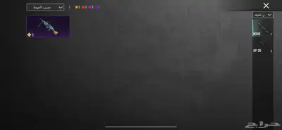 حساب ببجي للبيع 43
