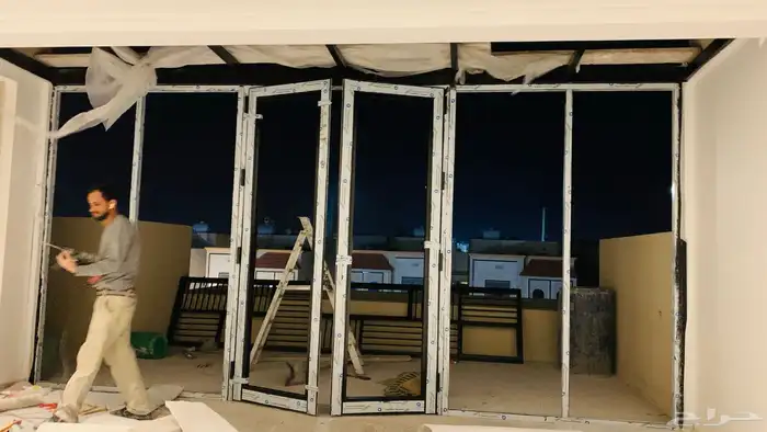 زجاج المنيوم ابواب واجهات استركشر 1
