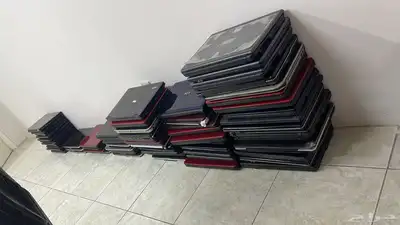 اجهزة لاب توب متنوعه من اغلب الشركات عدد 65 تقريبا 0
