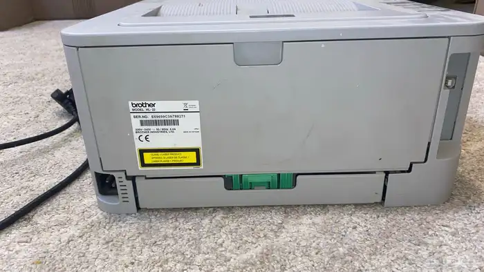 طابعة ليزر برازر أبيض وأسود- Brother HL-2130 7
