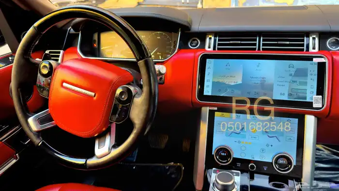 شاشة رنج روفر فوج Range Rover Vogue screen 2