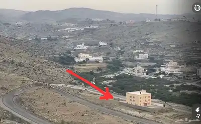 ارض سكنية للبيع الباحة. محافظة بلجرشي ال مرزوق 1
