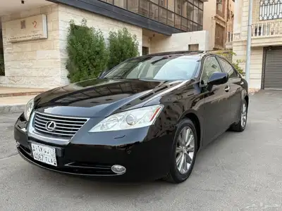 لكزس ES350 سعودي 2009 اسود داخل بيج 0