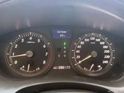 لكزس ES350 سعودي 2009 اسود داخل بيج 14