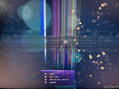 شاشة قيمنق مكسوره LG ultragear 1