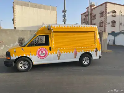 سيارة ايسكريم سافانا موديل 2008 للليع 5
