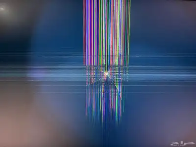 شاشة قيمنق مكسوره LG ultragear 0