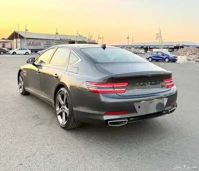 جنسس G80 بنورما فل كامل 2021 بحالة الوكاله للبيع 3