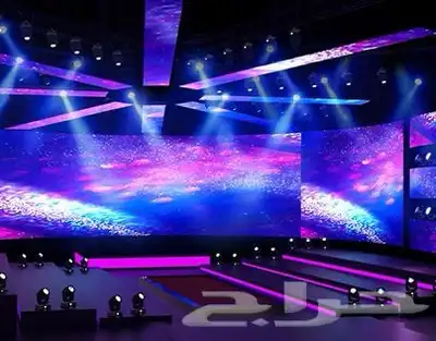 تنظيم المعارض والمؤتمرات ايفنتات - شاشات عملاقه واستيج مسرحي 1