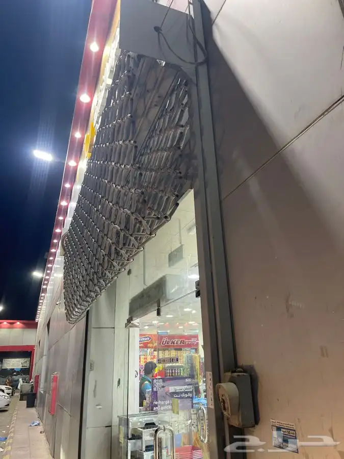 للبيع باب شبك كهربائي حق اسواق 2